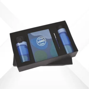 Blue Abstract Diary Pen Mug