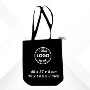 Cotton Tote Bag with Zipper - 300GS