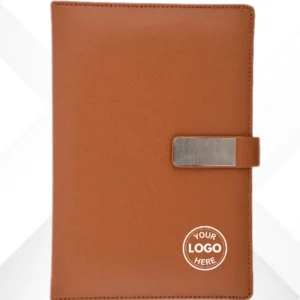 Tan Brown Soft PU Notebook