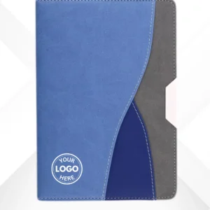 3 Pattern Blue Notebook