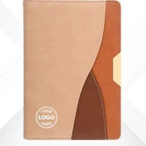 3 Pattern Brown Notebook
