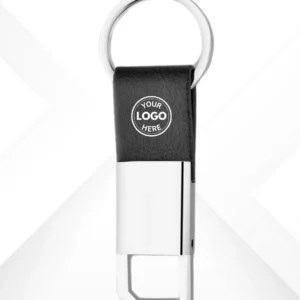 Black Square Hook Keychain