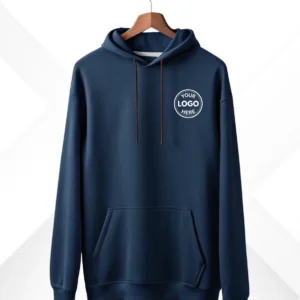 Customized Navy Blue Hoodie