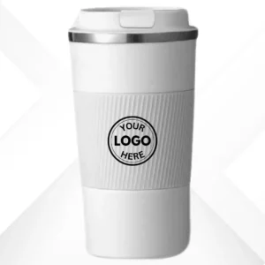 White Vacuum Insulated Coffee Mug