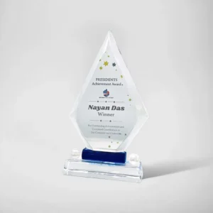 Crystal Glass Trophy WG 7395